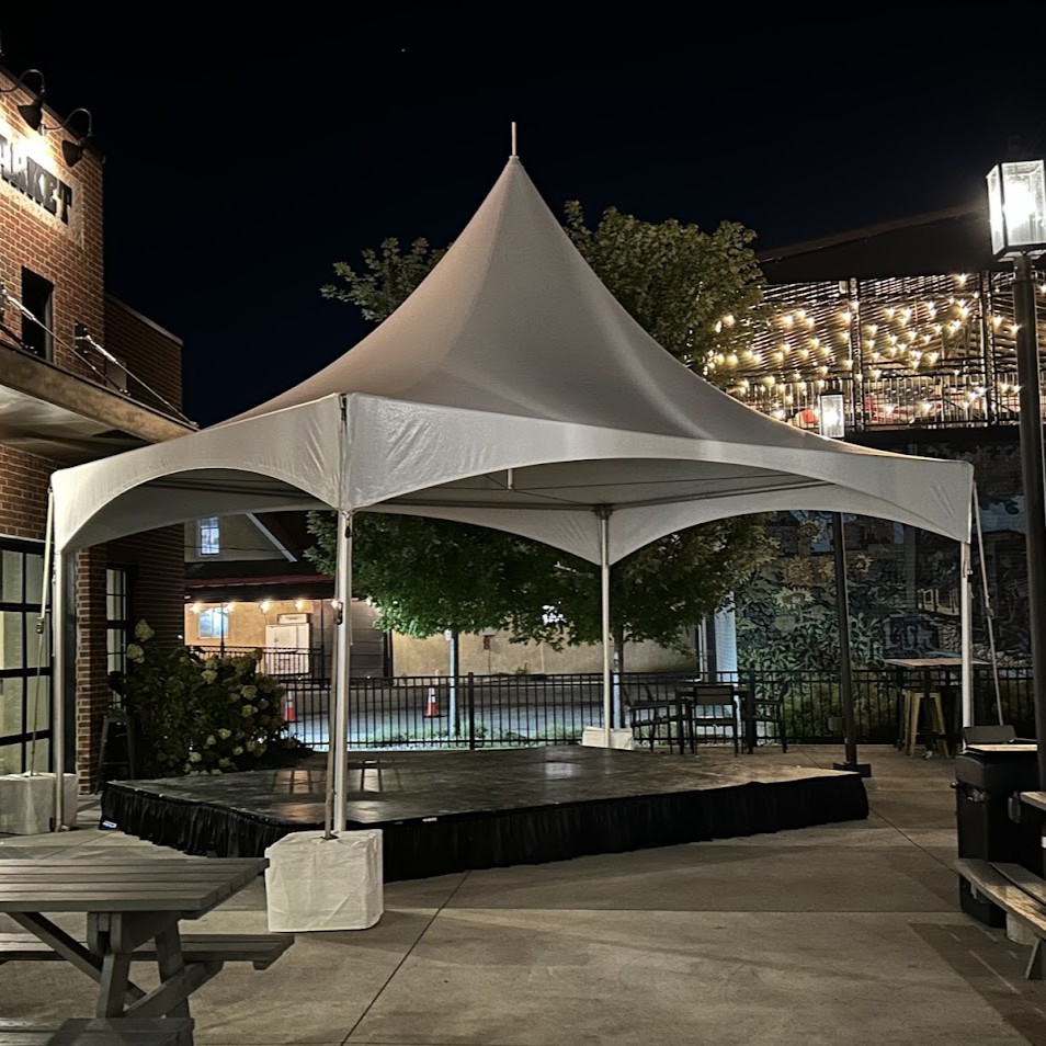 ACC Rentals | Rental Products | 15' x 20' High Peak Frame Tent